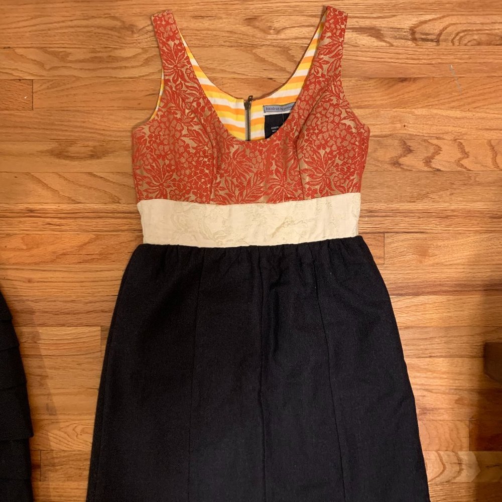 Anthropologie Handcut by Preloved Ki•Ki Dress size M